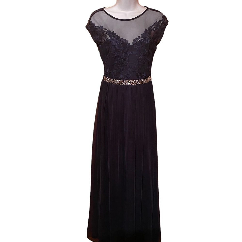 Speechless Women's Navy Blue Bridesmaid Dress-Size 5
